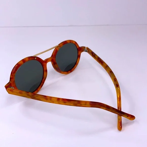 New KOMONO Vivien Caramel Demi NewSunglasses tortoise